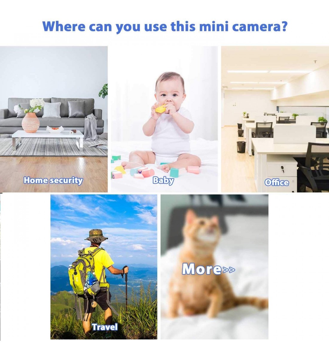 Wholesale 4K Real Ultra HD WiFi Hidden Spy Camera Mini Camera Wireless  Motion Detection Nanny Cam Security System Video Remote View Camera Monitor  Baby Office spy Cam App Camcorder Kid With 4000mah