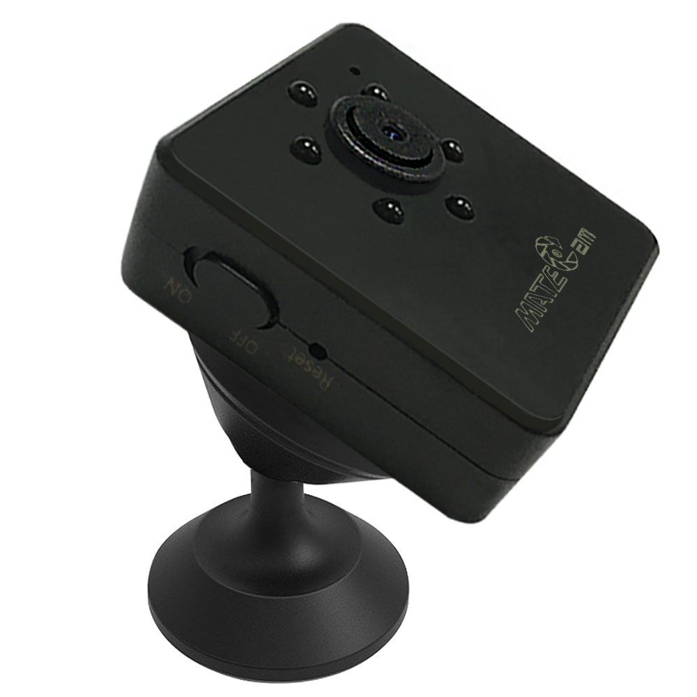 Mini cámara oculta Full HD de 1080p con detector de movimiento PIR y visión  nocturna, cámara corporal pequeña para niñera, cámara portátil de